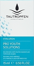 Hyaluronic Eye Fluid - Tautropfen Hyaluron Pro Youth Solutions — photo N2