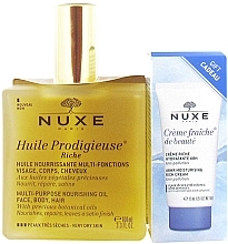 Fragrances, Perfumes, Cosmetics Set - Nuxe (oil/100ml + cream/15ml)