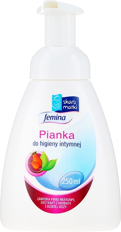 Intimate Hygiene Foaming Soap - Skarb Matki Femina Intimate Hygiene Foam — photo N1