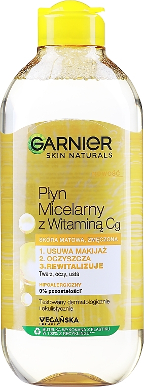 Vitamin Micellar Water - Garnier Skin Naturals — photo N1