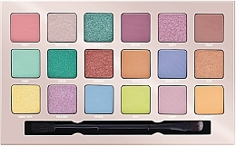 Eyeshadow Palette - W7 Sherbet Pop! Pressed Pigment Palette — photo N1