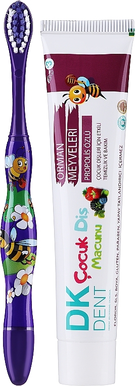 Wild Berries Toothpaste - Dermokil DKDent Toothpaste — photo N1