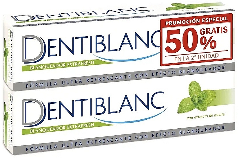 キット - Dentiblanc Extrafresh Whitening Set (toothpaste/2x100ml) — photo N1