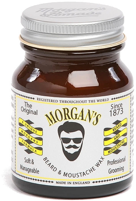 Mustache & Beard Wax - Morgan`s Beard And Moustache Wax — photo N1