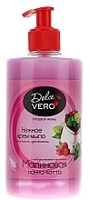 Fragrances, Perfumes, Cosmetics Raspberry Panna Cotta Soap with Dispenser - Aqua Cosmetics Dolce Vero