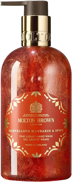 Liquid Hand Soap - Molton Brown Marvellous Mandarin & Spice Fine Liquid Hand Wash — photo N1