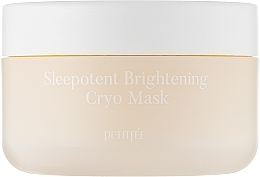 Fragrances, Perfumes, Cosmetics Even Skin Tone Night Cryo Mask with Vitamin C & Niacinamide - Petitfee&Koelf Sleepotent Brightening Cryo Mask