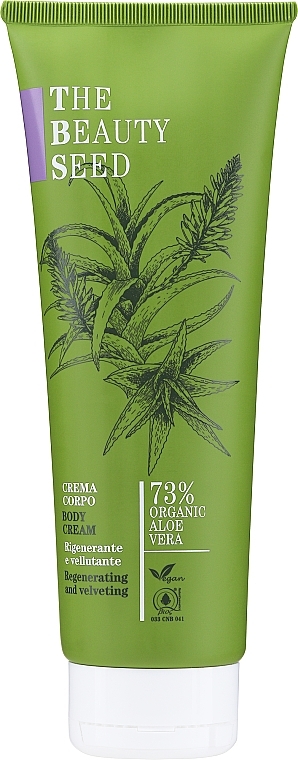 Moisturizing Aloe Vera Body Cream - Bioearth The Beauty Seed Body Cream — photo N1