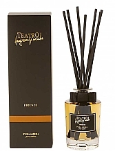 Fragrances, Perfumes, Cosmetics Aroma Diffuser with 8 Sticks - Teatro Fragranze Uniche Pure Amber