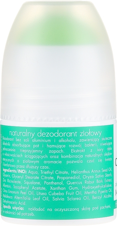 Natural Herbal Deodorant - Sylveco — photo N2