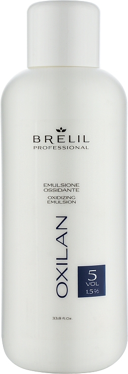 Perfumed Oxidizing Emulsion 5 vol - Brelil Professional Colorianne Oxilan 1.5% — photo N1