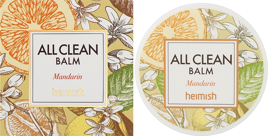Mandarin Cleansing Makeup Remover Balm - Heimish All Clean Balm Mandarin — photo N2