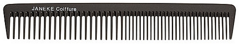 Comb, black - Janeke Polycarbonate Cutting Comb 814 — photo N1