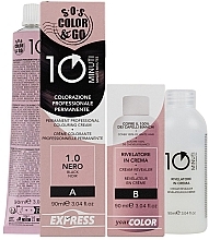 Fragrances, Perfumes, Cosmetics Hair Color - Alama S.O.S. Color & Go Permanent Professional Set