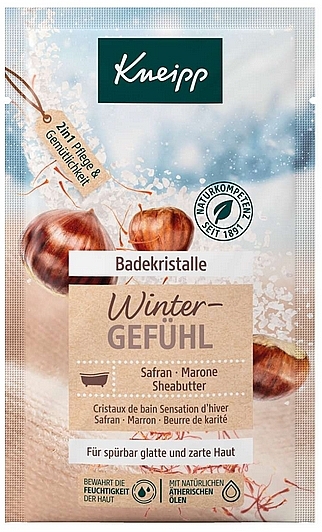 Bath Salt - Kneipp Bath Salt Winter Feeling Saffron — photo N1