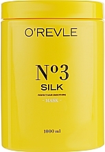 Fragrances, Perfumes, Cosmetics Hair Mask with Silk Extract - O'Revle Silk Mask №3