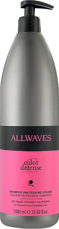 Colored Hair Shampoo - Allwaves Color Defense Colour Protection Shampoo  — photo N3