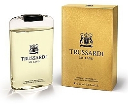 Fragrances, Perfumes, Cosmetics Trussardi My Land - Shower Gel