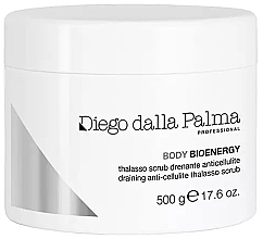 Fragrances, Perfumes, Cosmetics Anti-Cellulite Body Scrub - Diego Dalla Palma Bioenergy Draining Anticellulite Thalasso Scrub