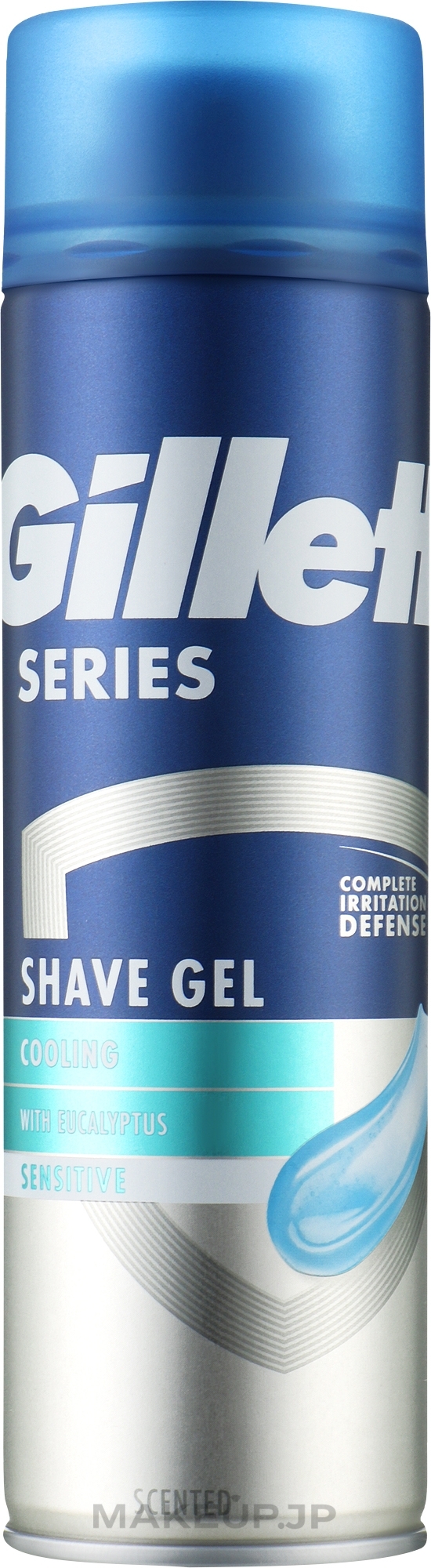Shaving Gel for Sensitive Skin - Gillette Series 3X Sensitive Skin Shave Gel for Men — photo 200 ml