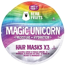 Fragrances, Perfumes, Cosmetics Hair Mask - Bear Fruits Magical Unicorn Hair Mask X3