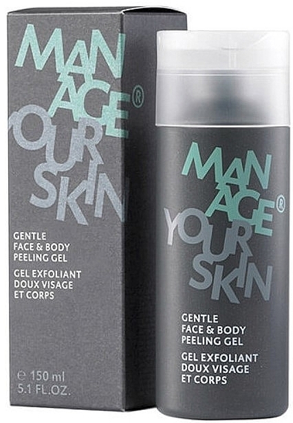 Face & Body Peeling Gel - Dr. Spiller Manage Your Skin Gentle Face & Body Peeling Gel — photo N1