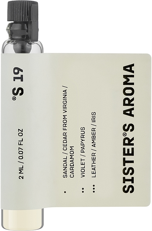 GIFT! Sister's Aroma 19 - Eau de Parfum (sample) — photo N1