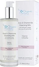 Fragrances, Perfumes, Cosmetics Face Cleansing Milk for Sensitive Skin - The Organic Pharmacy Rose & Chamomile Cleansing Milk
