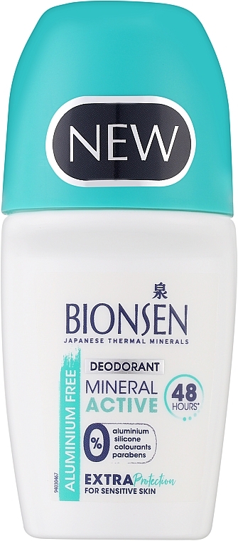 Roll-On Deodorant - Bionsen Mineral Active Roll-On Deodorant — photo N1