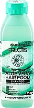 Hydrating Shampoo for Normal & Dry Hair - Garnier Fructis Aloe Vera Hair Food Shampoo — photo N1