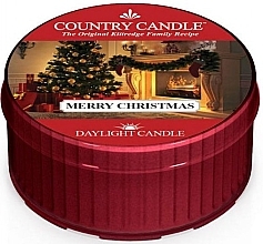 Fragrances, Perfumes, Cosmetics Merry Christmas Tea Light - Country Candle Merry Christmas Daylight