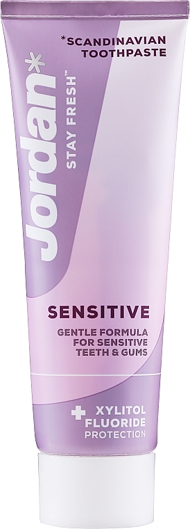 Toothpaste for Sensitive Skin - Jordan Stay Fresh Sensitive Toothpaste — photo N1