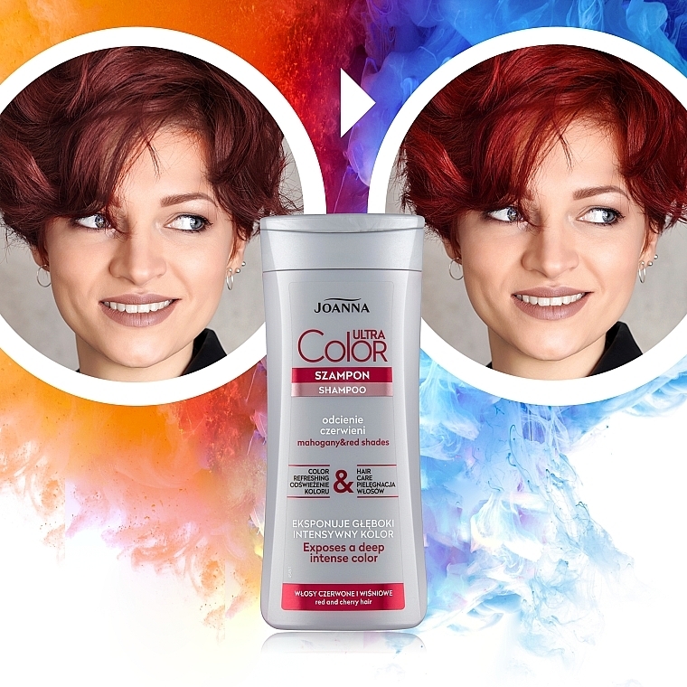 Copper & Brown Hair Shampoo - Joanna Ultra Color System — photo N3