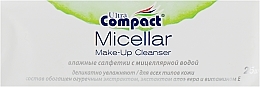 Fragrances, Perfumes, Cosmetics Wet Makeup Remover Wipes - Ultra Compact Micellar Make-Up Cleanser