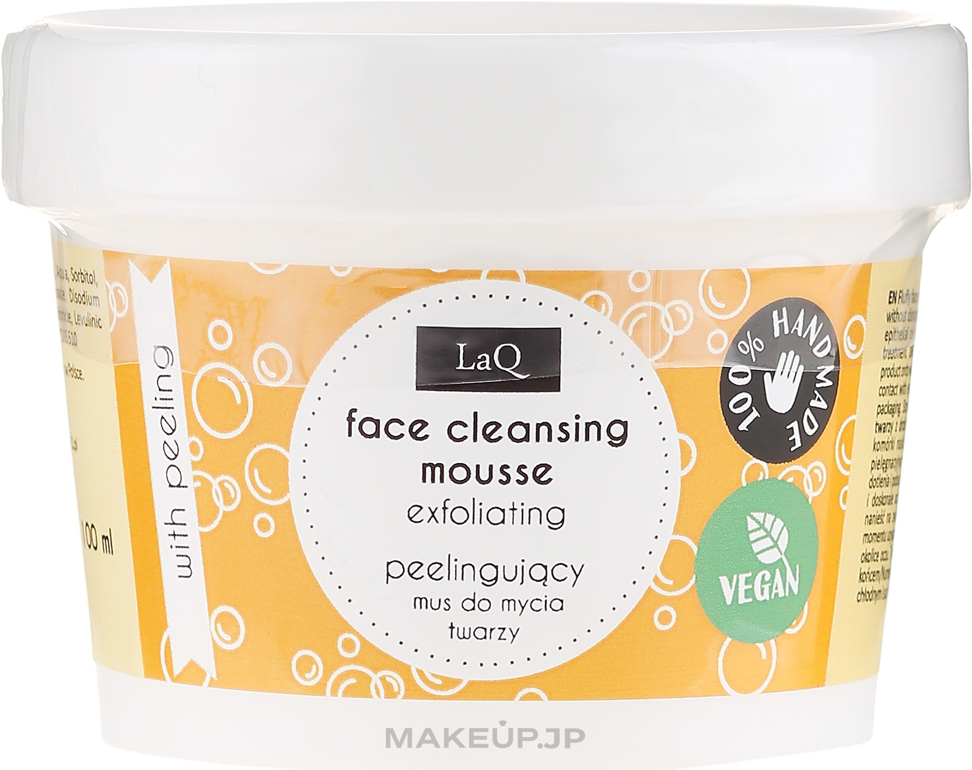Cleansing Face Mousse - LaQ Face Cleansing Mousse Exfoliating — photo 100 ml