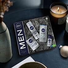 Beauty Set - NIVEA MEN Silver Protect (foam/200ml + ash/balm/100ml + deo/50ml + sh/gel/250ml) — photo N2