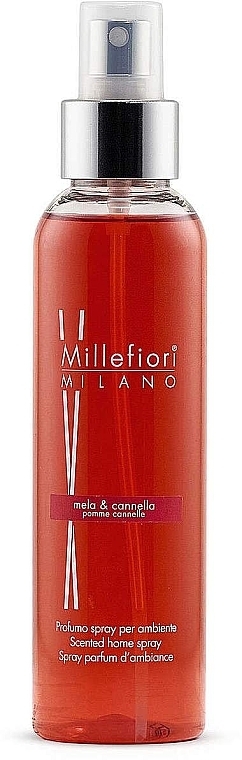 Apple & Cinnamon Scented Home Spray - Millefiori Milano Natural Apple & Cinnamon Scented Home Spray — photo N1