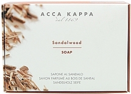 Fragrances, Perfumes, Cosmetics Soap - Acca Kappa "Sandalwood"