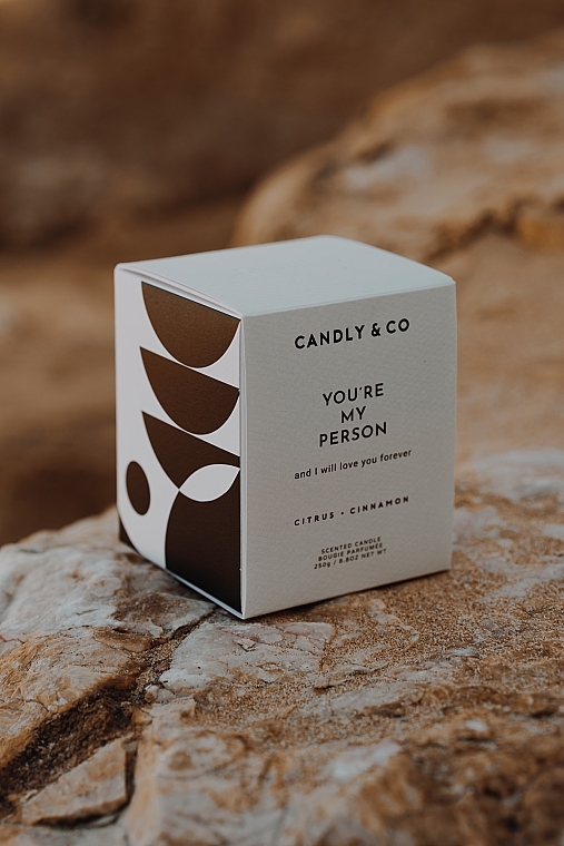 Scented Candle - Candly & Co No.3 Candle You Are My Person And I Will Love You Forever — photo N3