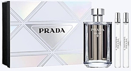 Fragrances, Perfumes, Cosmetics Prada L'Homme Prada - Set (edt/100ml + edt mini/2x10ml)