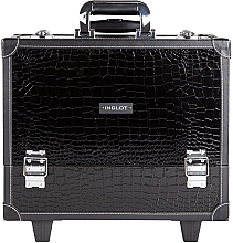 Fragrances, Perfumes, Cosmetics Wheeled Cosmetic Case, crocodile - Inglot Makeup Case KC-PL15