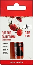 Cuticle Oil "Berry-Strawberry" - Dini Oil — photo N1