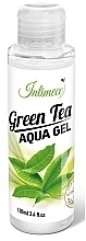 Fragrances, Perfumes, Cosmetics Water-Based Lubricant Gel, green tea - Intimeco Green Tea Aqua Gel