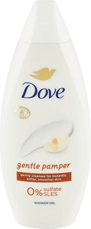 Shower Gel - Dove Gentle Pamper Shower Gel — photo N1