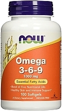 Capsules "Omega 3-6-9" 1000 mg - Now Foods Omega 3-6-9 — photo N3