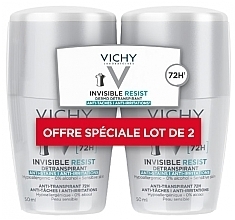 Set - Vichy Deo Invisible Resist 72H (deo/roll/2x50ml) — photo N1