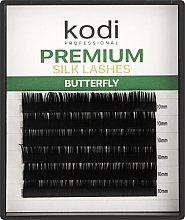 Fragrances, Perfumes, Cosmetics Butterfly Green B 0.07 False Eyelashes (6 rows: 10 mm) - Kodi Professional