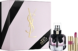 Fragrances, Perfumes, Cosmetics Yves Saint Laurent Mon Paris - Set (edp/30ml + lipstick/ 1.6g)