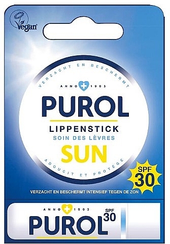 Sunscreen Lip Balm - Purol Sun Lip Stick SPF 30 — photo N1