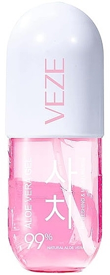 Face & Body Gel, pink - Veze (Venzen) Aloe Vera Gel Pink	 — photo N1